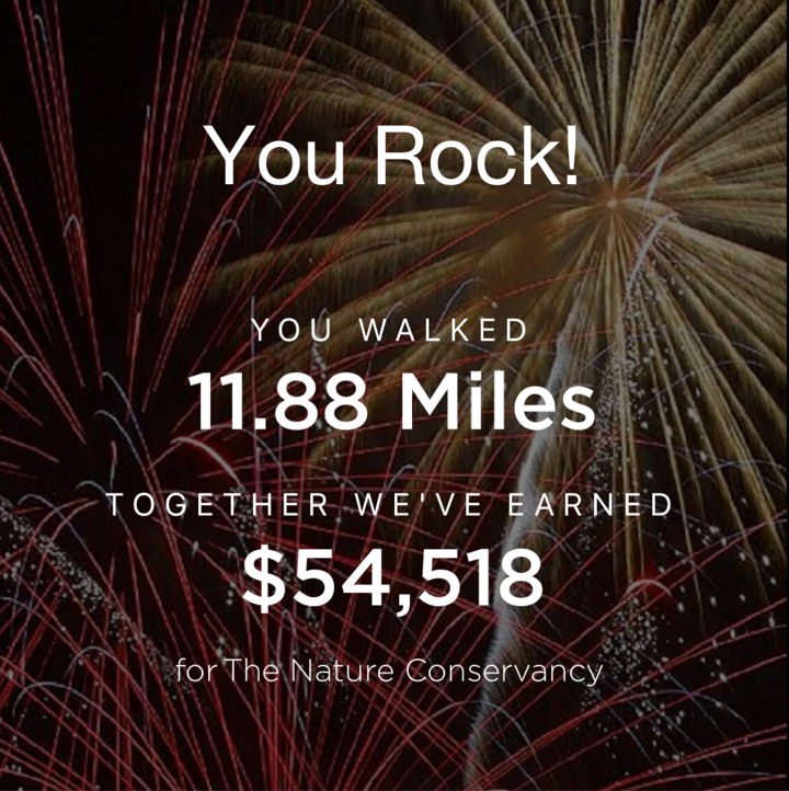 AnnaJustActor's tweet photo. @CharityMiles for @nature_org! Thx to @KennethCole for sponsoring! #MyStepsWill make a difference! #Giving https://t.co/v9FNzZLFqA https://t.co/I0sh5sZVst