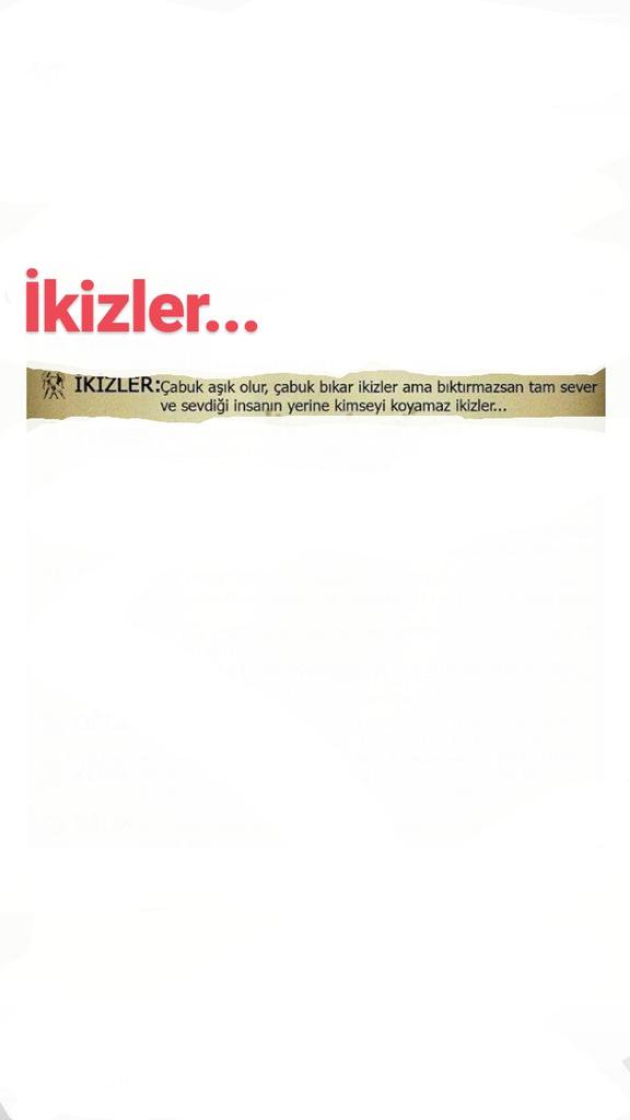İkizler....