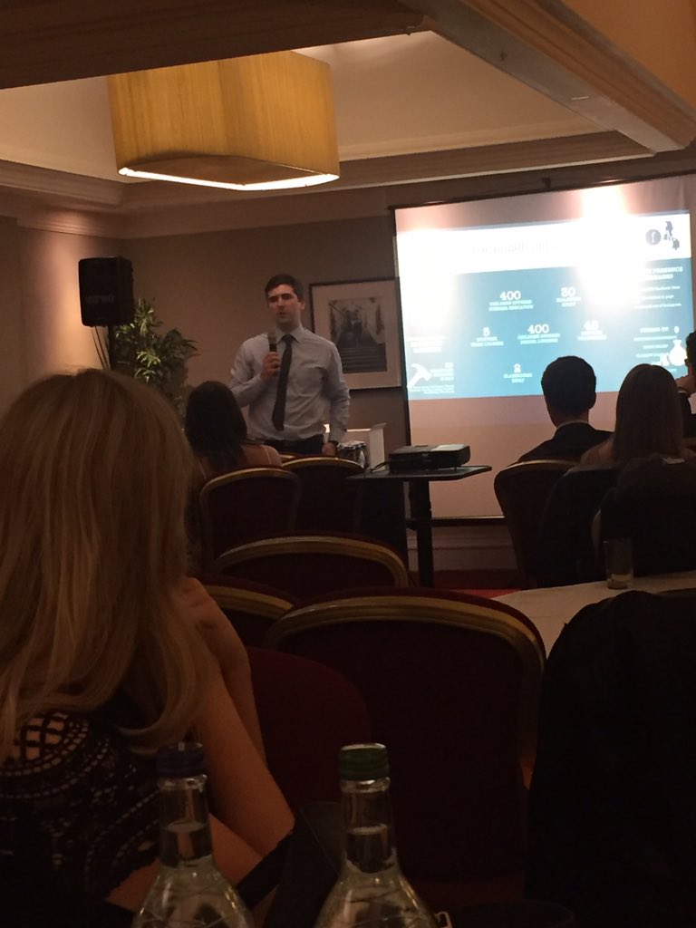 Students4Malawi's tweet photo. Our Chairman Mark Friese doing his speech at our Awards Night #studentsformalawi https://t.co/pWYJchkPB1