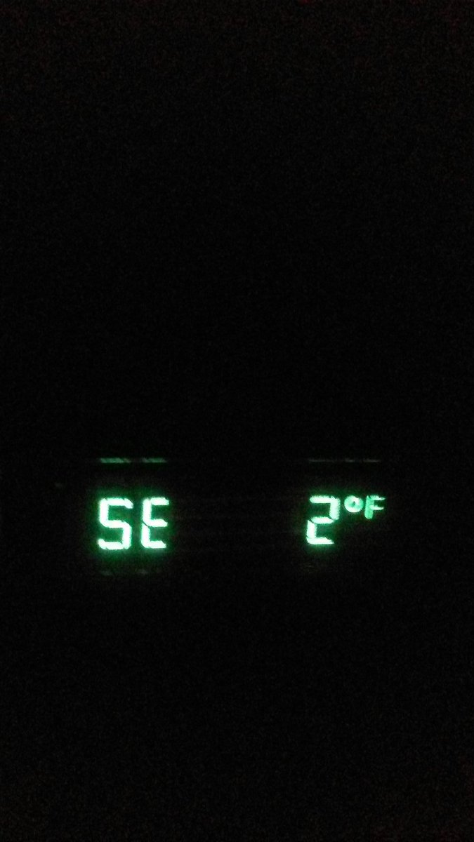 Went out last night was going to set up for some predator and just couldnt stand the 2 degrees with a ten mile per hour wind lol #HUNTHARD