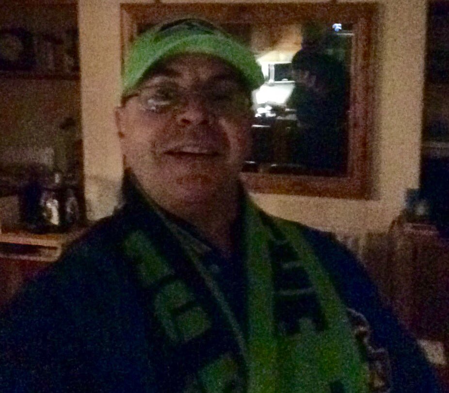 MisterTeahawk's tweet photo. Just been to my local Co-Op in #Plymouth #Devon #England wearing this..... #AlienLanded #WorkToDo #GoHawks https://t.co/5f8VBrsbtN