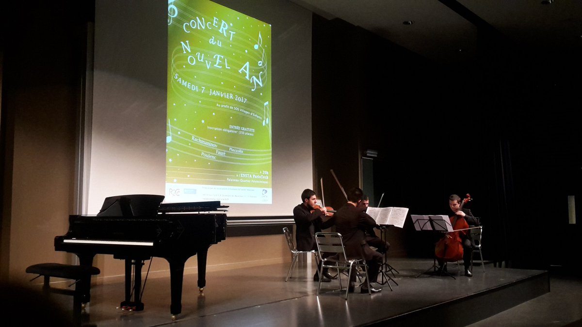 SorinBaptiste's tweet photo. #Concert du nouvel an de l'@ENSTAParisTech. Les @ensta_ve et @ENSTA_Alumni toujours aussi talentueux 😉 Bravo. #musique #culture https://t.co/kyEtRRdH9X