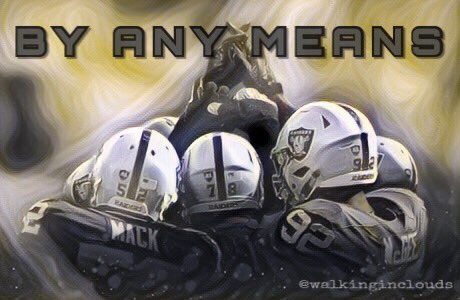 walkinginclouds's tweet photo. Let's go!
#raiders #raidernation #justwinbaby #nflplayoffs #byanymeans #football #nfl #gameday https://t.co/hMaSydEjBs
