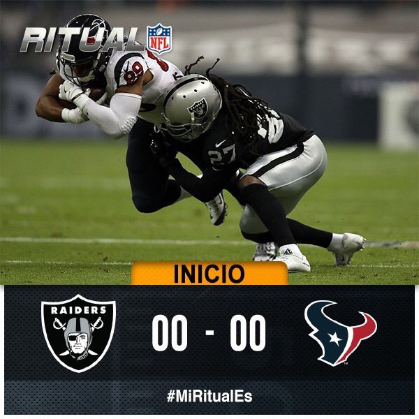 maximoavance's tweet photo. #OAKvsHOU
๐บ @AztecaSiete
๐@quiquegaray
๐@coachjoaquin
๐@LaloRuiz_87
๐@derubensp
#MiRitualNFL @RitualNFL https://t.co/YUJthqhzTO