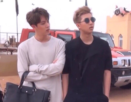 SPOTLIGHTBTS's tweet photo. The most namjin picture out there https://t.co/WoWKG0juS5