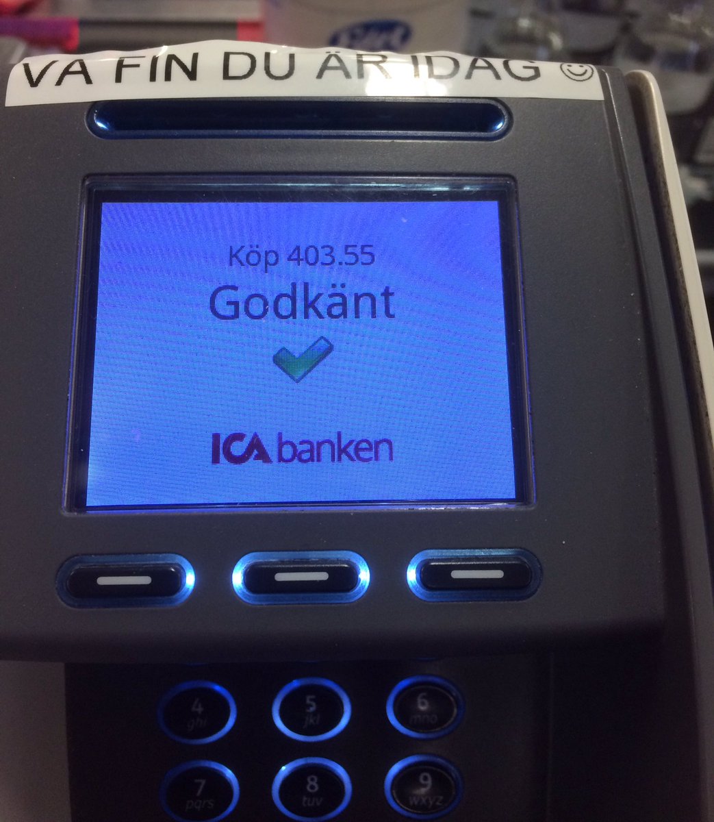 Alltså hur härligt är det inte när man möts av sådan text där man minst anar det. 😃 #ica