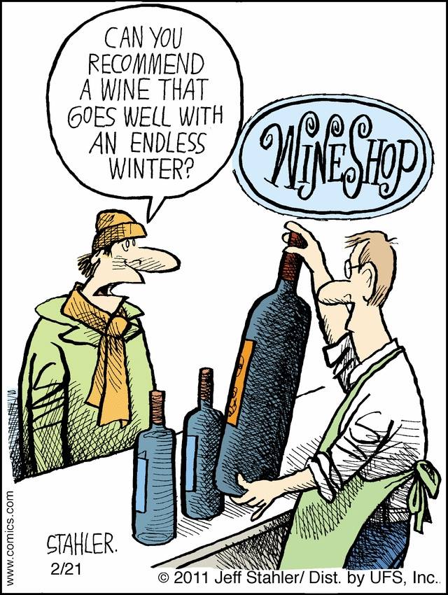 Endless winter indeed...
#wine #winelover