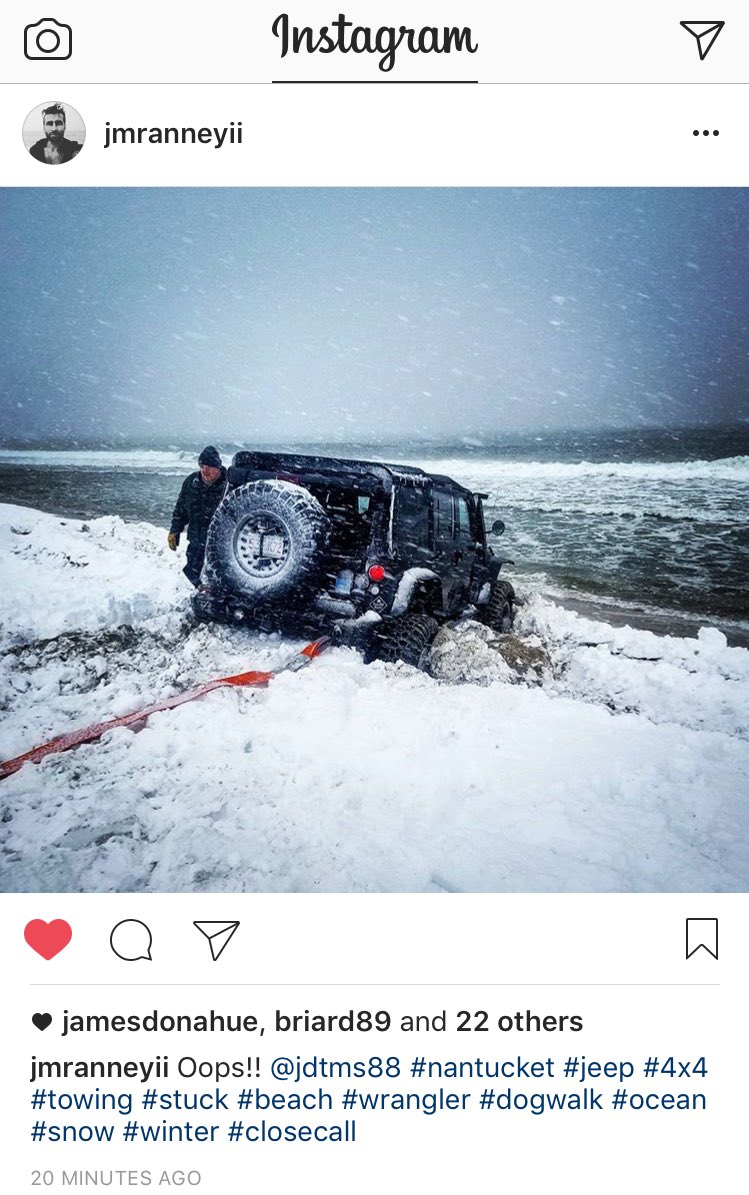JasonGraziadei's tweet photo. When blizzard patrol goes wrong on Nantucket https://t.co/7DRVcLI6Qw