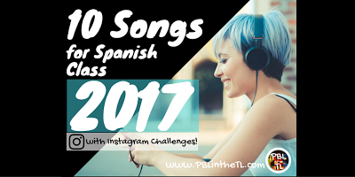 SraSpanglish's tweet photo. NEW POST on PBL in the TL: 10 Songs for Spanish Class 2017 https://t.co/eUFmZjHMg0 #langchat https://t.co/iD43V18QaJ
