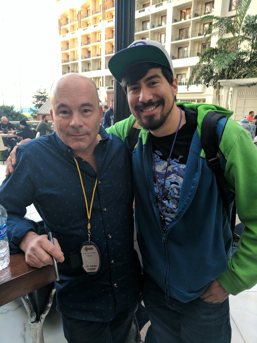 Peru_el_Campeon's tweet photo. @David_Wise is such a cool guy. Glad to attend the Q&amp;A and talk more afterwards. Scratch this off the bucket list #MAGFest #DWise #Turnt https://t.co/Dpveze9ss8