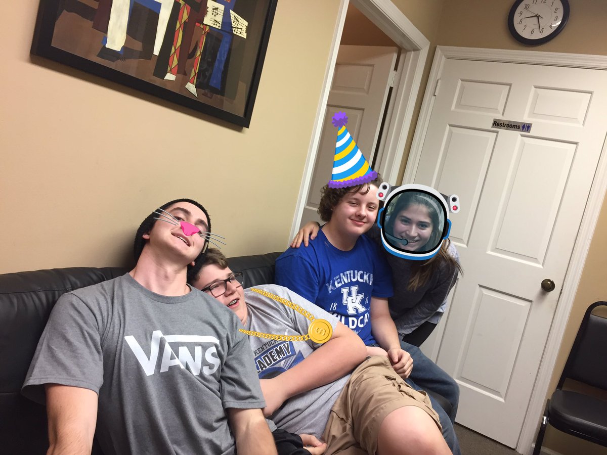 unedited picture of the band at practice a few days ago!