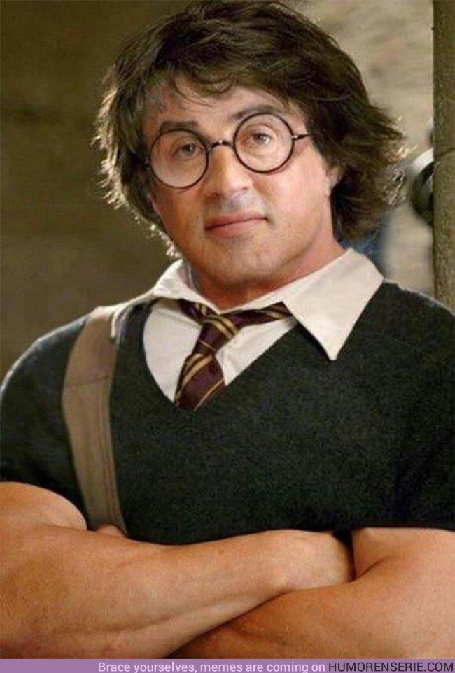 KineasGaming's tweet photo. Me vuelve loco esta imagen que me he encontrado por ahí... xDDD!! #HarryBalboa https://t.co/I6zzJBNnkZ