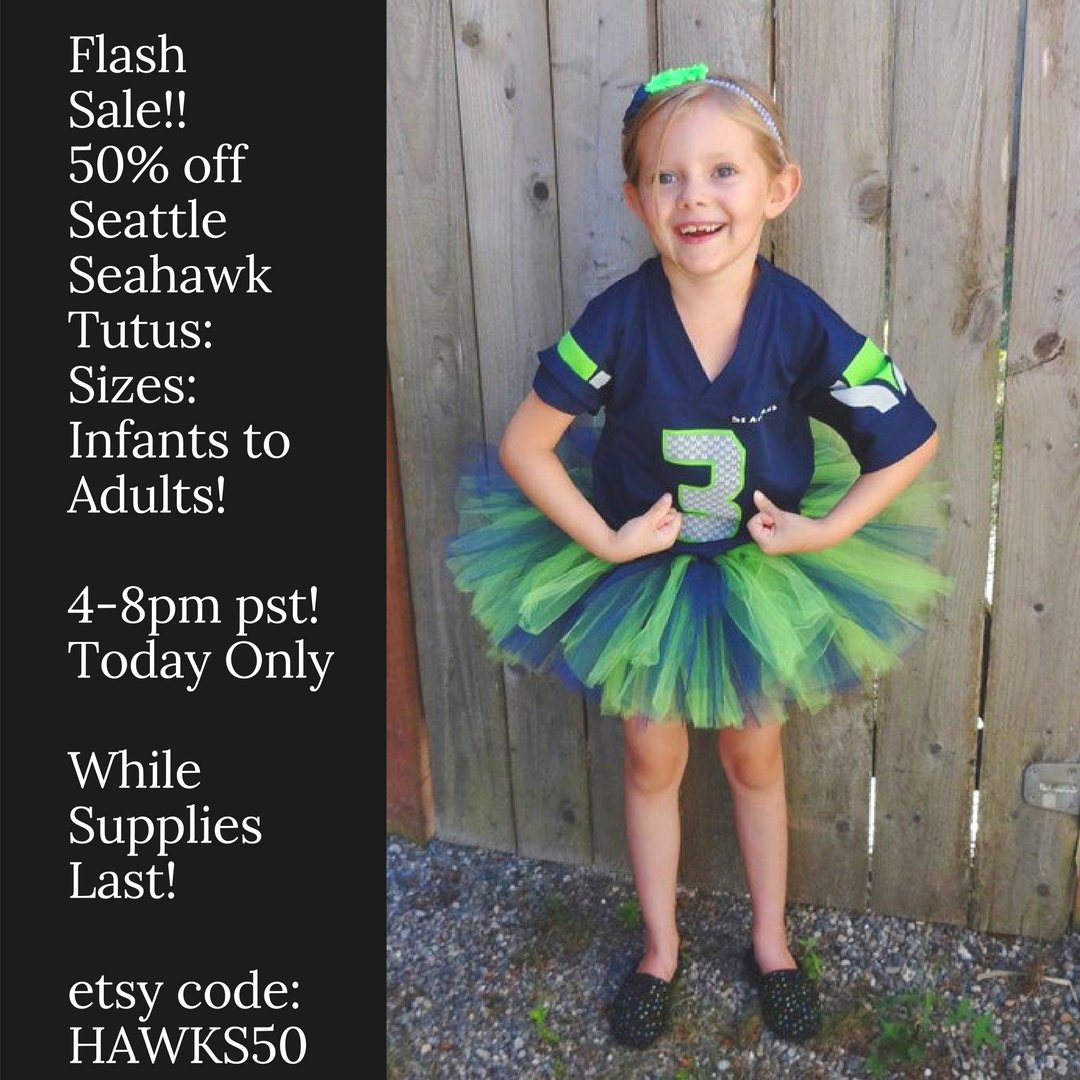 TutuTerritory's tweet photo. Flash Sale! Shop Small Saturday! #12S #weare12 #spiritof12 #12thMan #gohawks https://t.co/qUkp6YNEVx https://t.co/GbGb1uoqFn