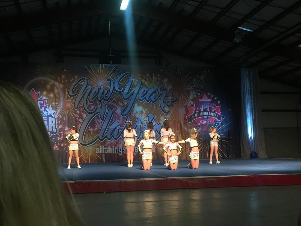 cheerthis's tweet image. It's a #StingThing up next at @AllThingsCheer #academyculture