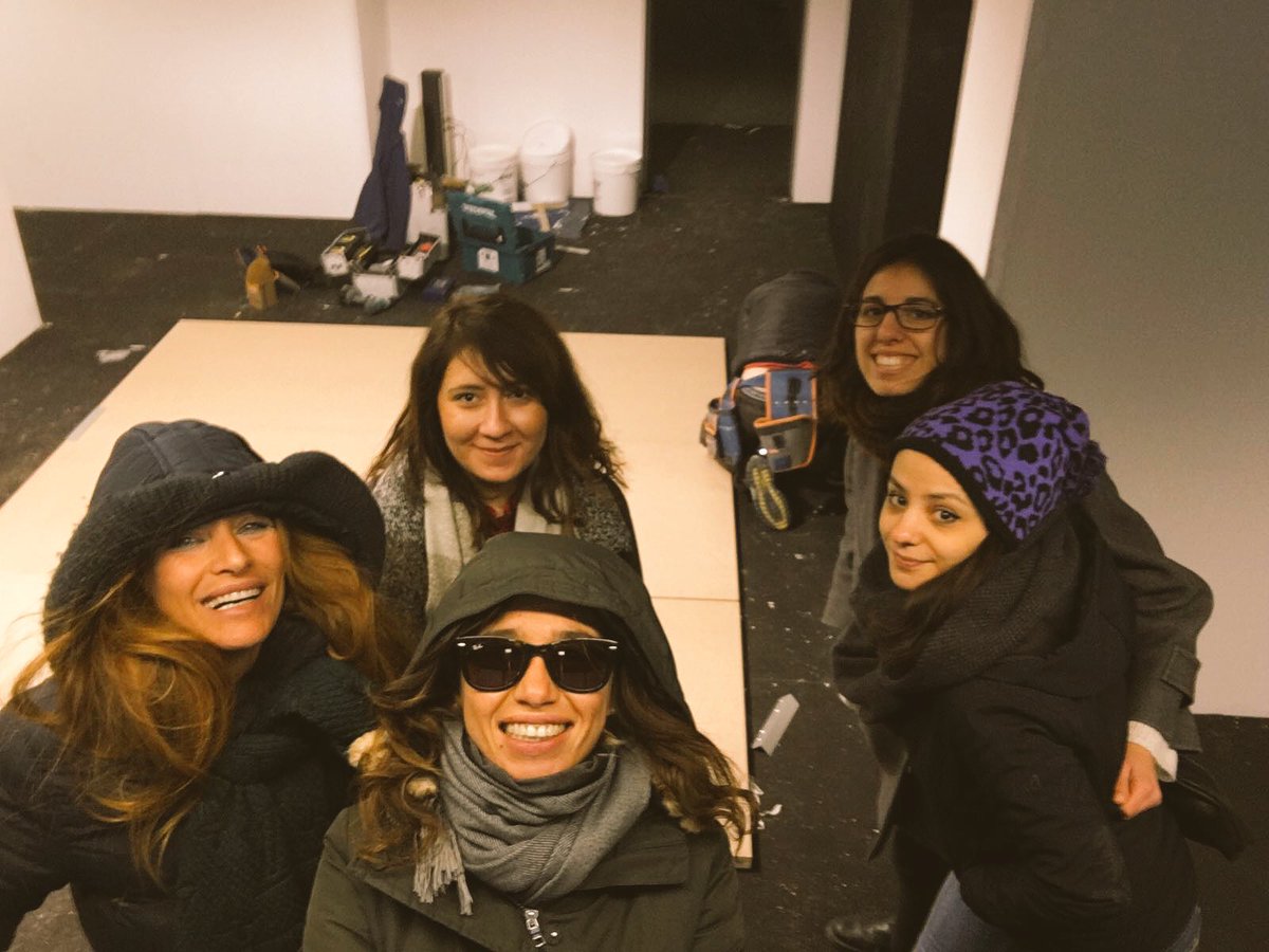 setupartfair's tweet image. SetUp prende forma. Siamo quasi pronti per farvi perdere l'equilibrio #setup17 @AspassoconBlue @GiorgiaCiattoni @RobertaFilippi