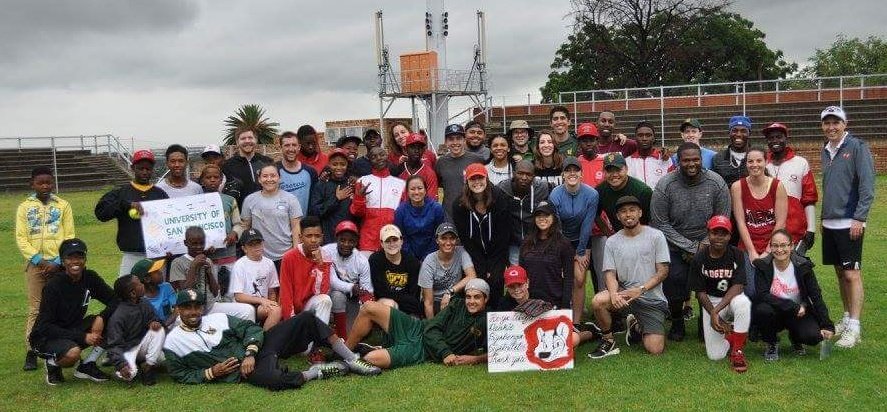 MichaelMGoldman's tweet photo. Great day of baseball &amp; inspiration with Alexandra Baseball. #USFSportAfrica @USFSportMgt students changing the world one innings at a time. https://t.co/v1XP3xHJ9P