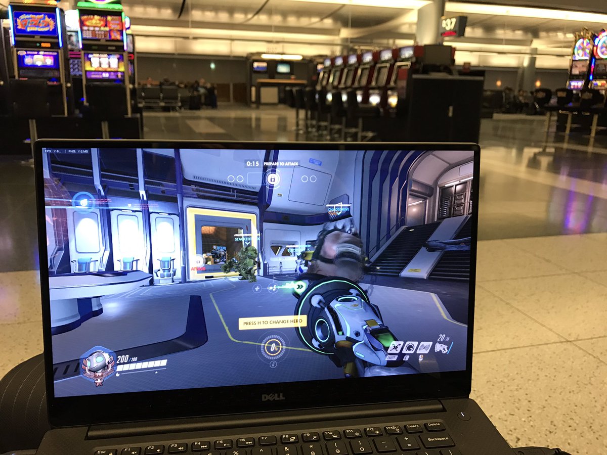 Dave2D's tweet image. Plane delay? Overwatch