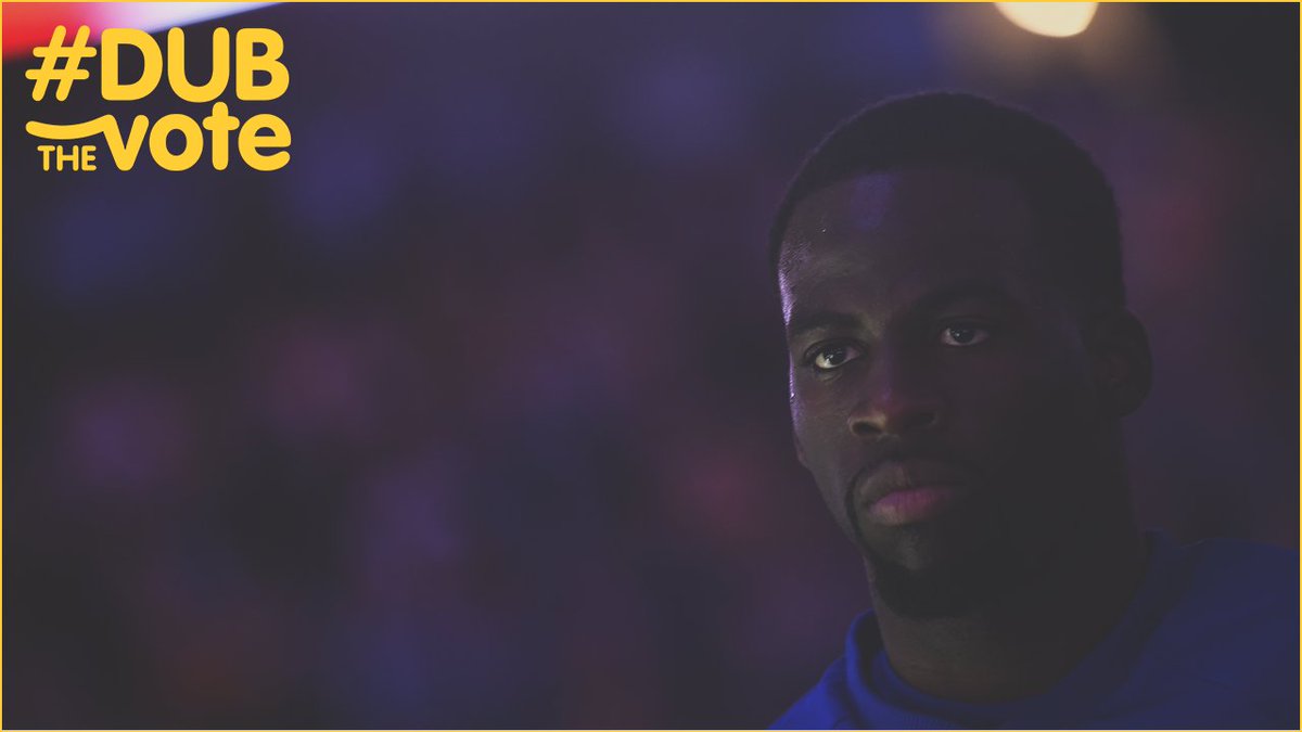 warriors's tweet photo. RT to #NBAVote for Draymond Green ⭐️ #DubTheVote https://t.co/uQ43RjwX9f
