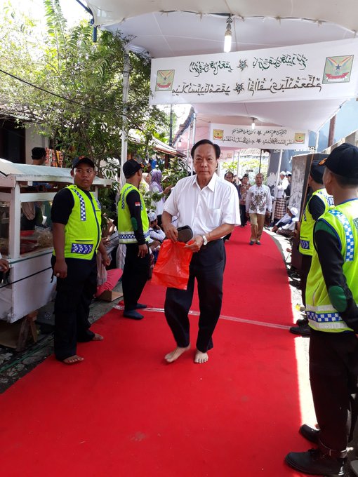 [FOTO] Presiden Jokowi Hadiri Peringatan Maulid Akbar 