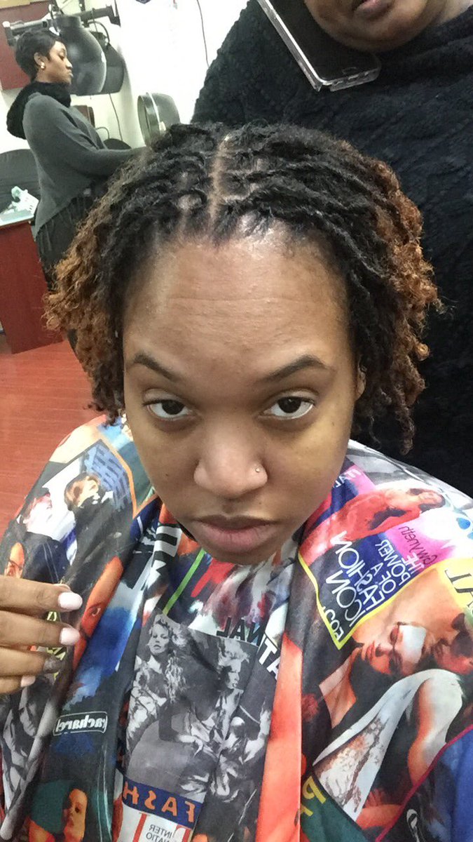 MsKaylaxJ's tweet image. 2 months locd &amp;amp; im loving it! #LocdIn 💪🏾