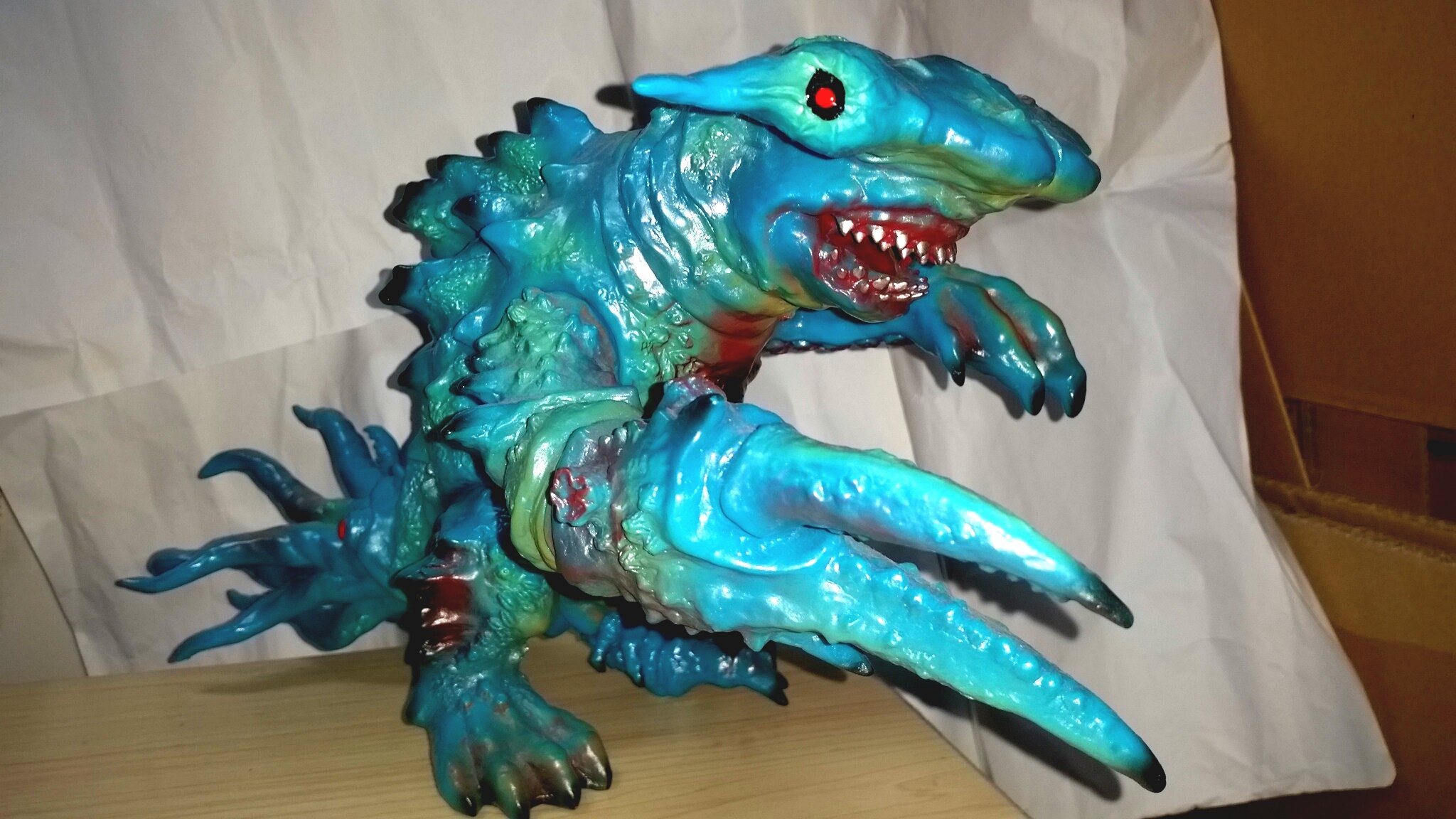 インディーズソフビ ターゲットアース マーミット バンプゴーレム 怪獣