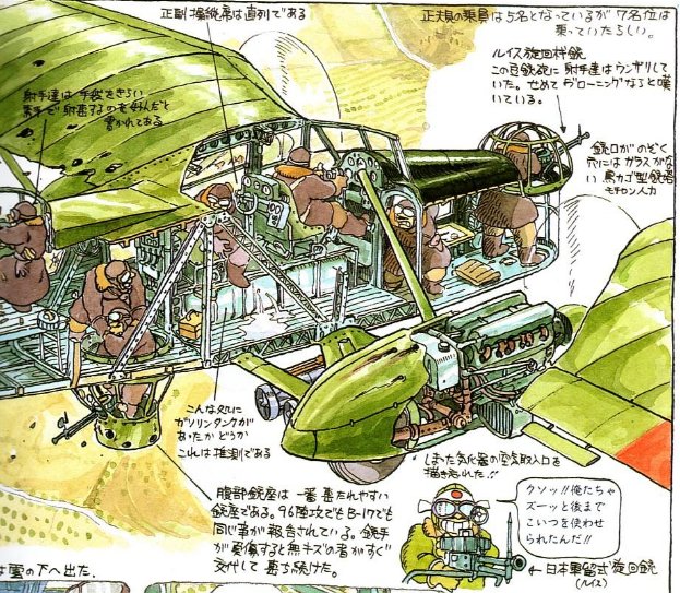 宮崎駿監督にはただただ軍事マニア全開のアニメ映画を作ってほしいという声 Togetter