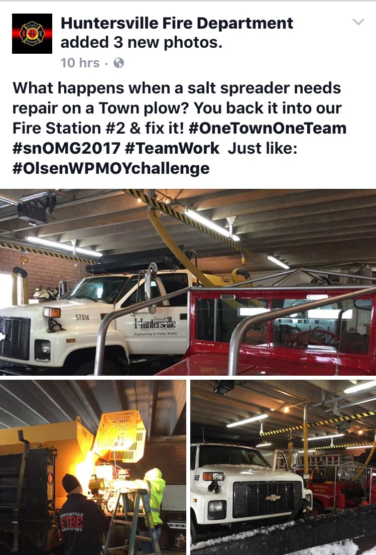 Huntersville_FD's tweet image. ALL DAY we've quietly added #OlsenWPMOYchallenge to our Social Media Posts. #WhatEverItTakes! #OlsenWPMOYchallenge