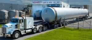 Increasing efficiency with NH3 tanks that hold a metric f***tonne.