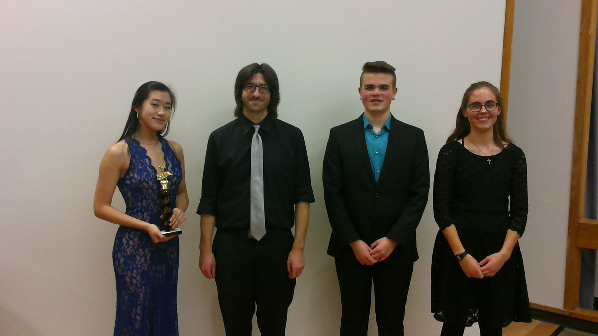 Our string finalists were amazing! Thank you Morgan Vanderwall, Kyle Thiessen, Beatrice Hsieh, and Julian Langford!