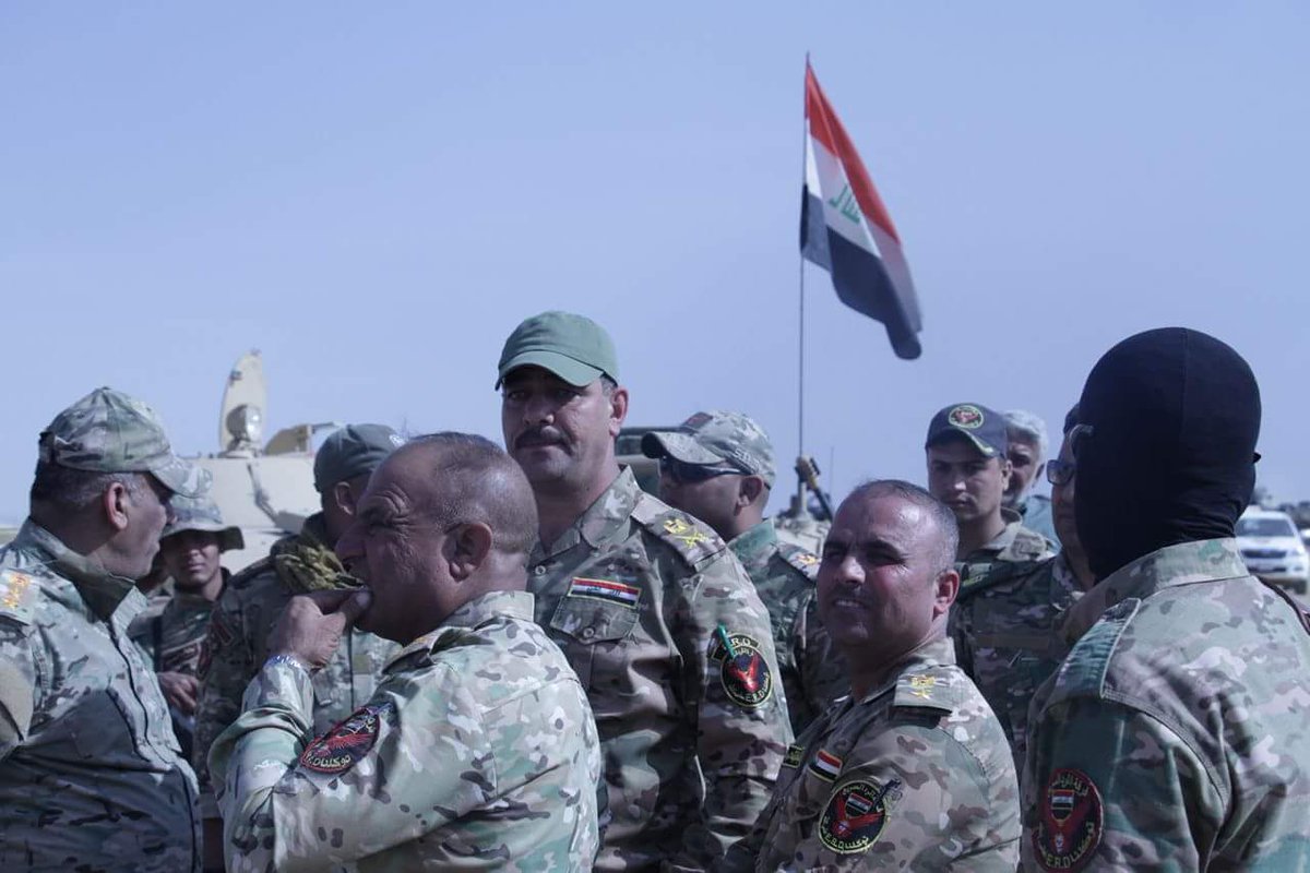 نعم فرقة الرد السريع انجزة مهامها بنتظار الشرطة الاتحادية والفرقة الذهبية ليتحقق التماس معهم بعدها يتم اعﻻن تحرير الساحل الأيسر
#فرقة الرد..