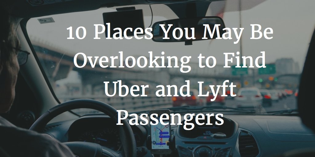 ridesharehacker's tweet image. 10 locations you may be missing when looking for Uber and Lyft passengers! 
bit.ly/uberlyftpickup…