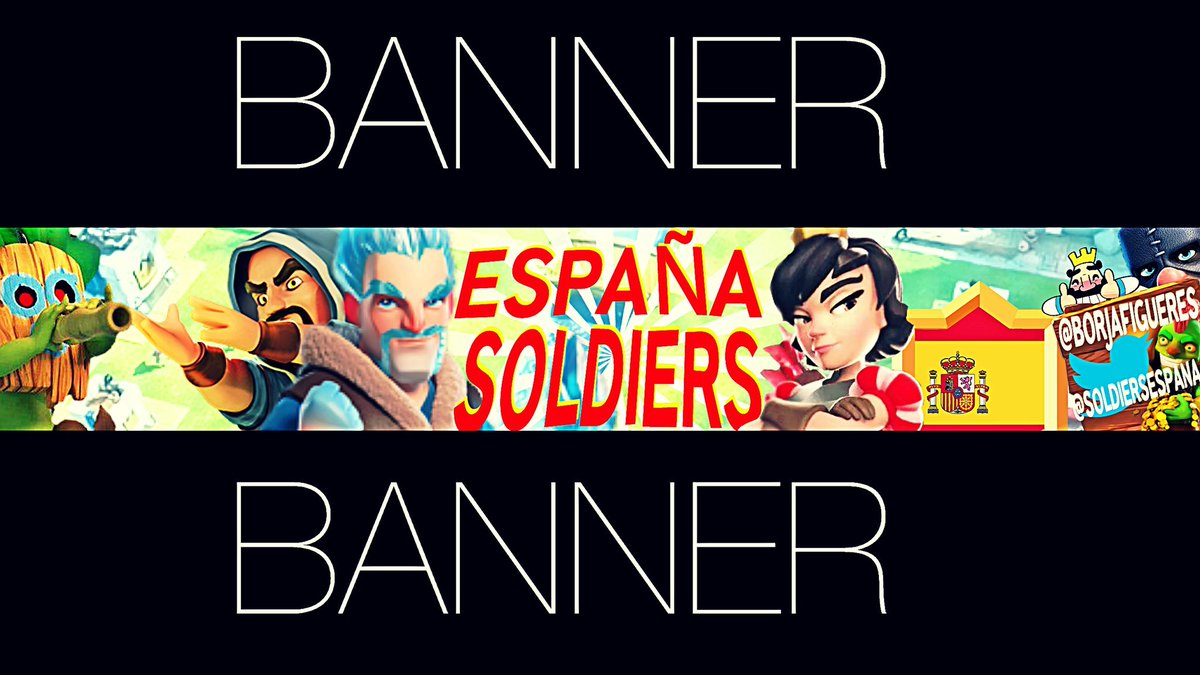 GuiyerGT's tweet photo. Bueno con esto me voy a dormir, Banner para @SoldiersEspana @borjafigueres RT Y 💗 SE AGRADECEN https://t.co/l5olyRlrZz