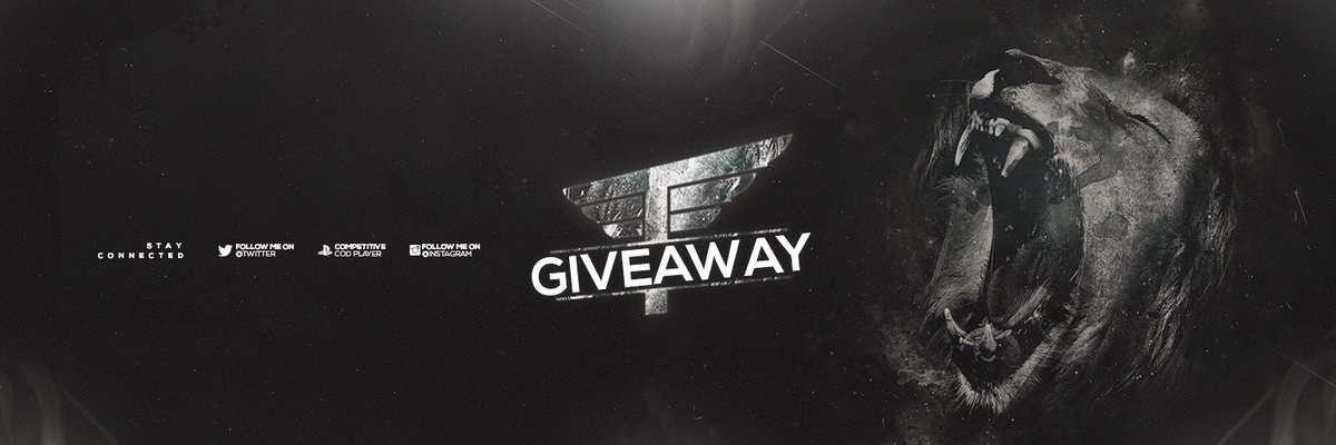 StaxxGFX's tweet photo. Giveaway Time!

Follow + Retweet to enter

Goodluck to all

Winner chosen in 2 days https://t.co/Wctfx3NvPX