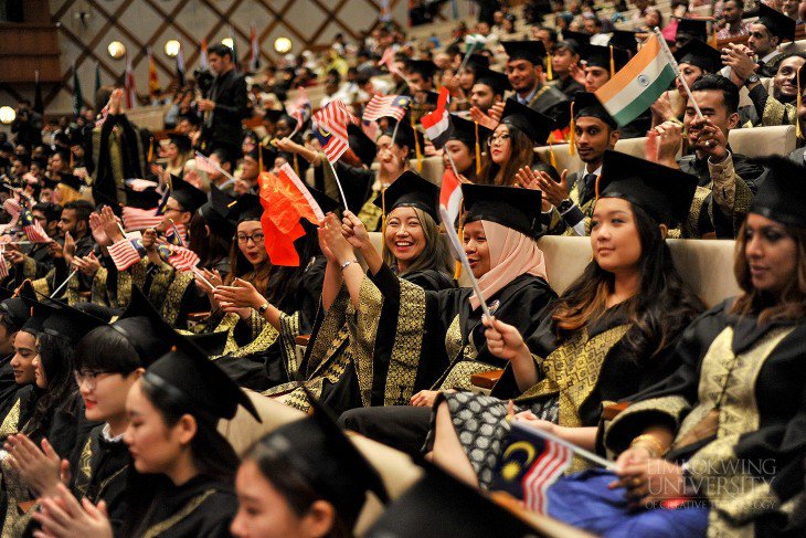 Limkokwing_MY's tweet photo. Nearly 1,000 #FutureLeadersofWorld from 63 countries graduated with flying colours last December. #LKWGrad2016 #Throwback #BeTheBest https://t.co/zKAyAjwvQ1