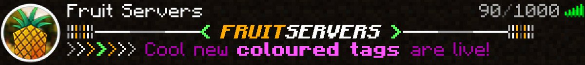 FruitServers's tweet photo. 90 Fruitloops online the Fruitbowl! Awesome that so many of you are enjoying it :D https://t.co/2c8Fp6254q