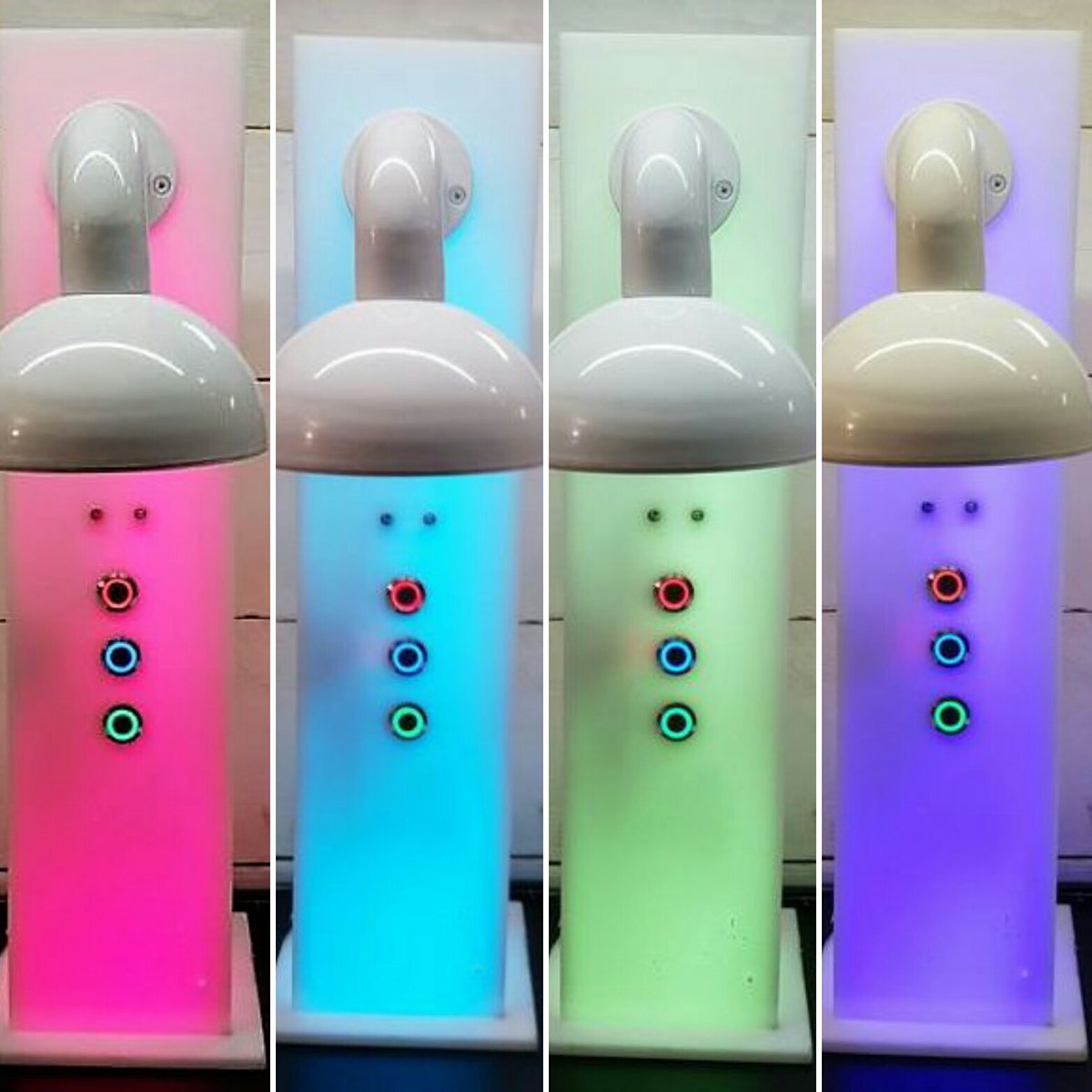 Maandag introductie van onze nieuwe #innovatie 
# glassfreezer TheIced Basic led op de #horecava
Automatisch kleurverloop of in 1 kleur.