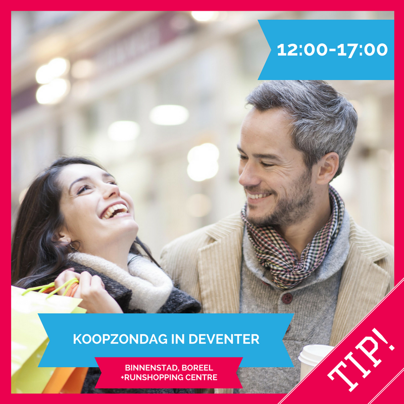 Vandaag is de allereerste Koopzondag van 2017! Gezellige zondag? ...In Deventer natuurlijk! #deventer #koopzondag #gezellig #zondag
