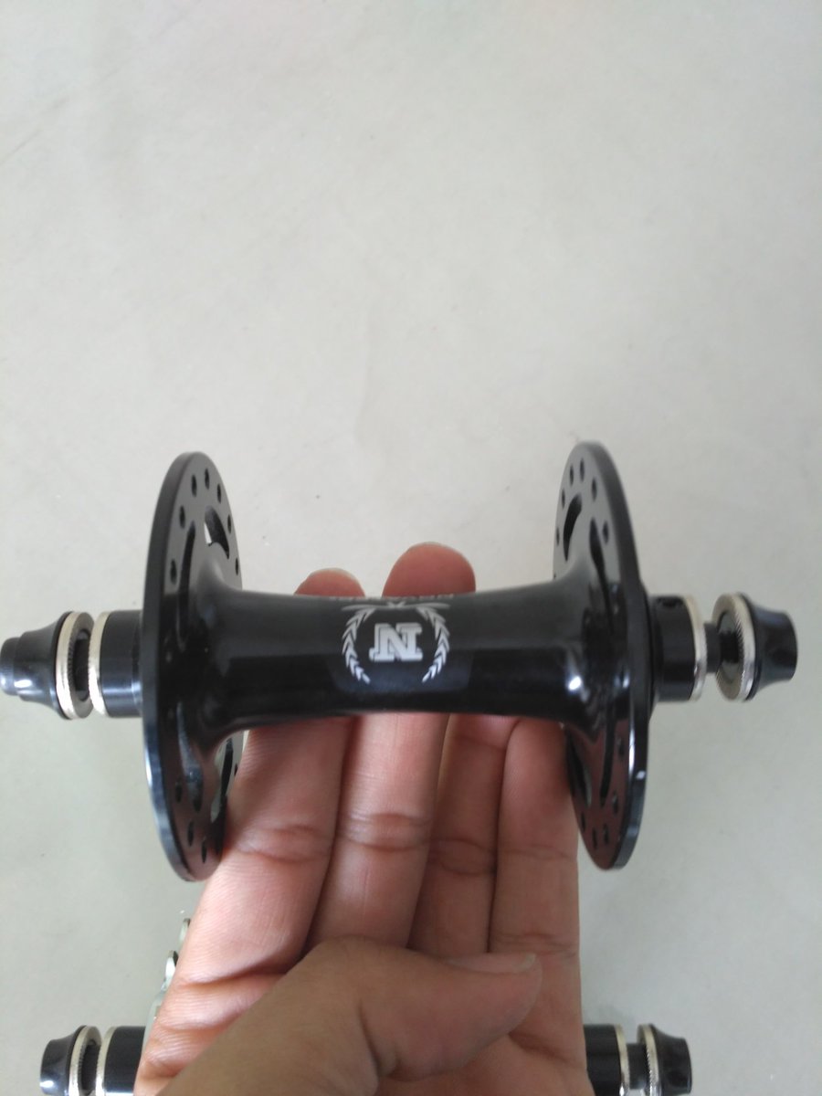 Wts new hub novatec black kunci L fix/fix 36 hole + cog 16T + lockring, line:ludyferdian, #fnfjb #fpjb #rbjb #agjb #arjb