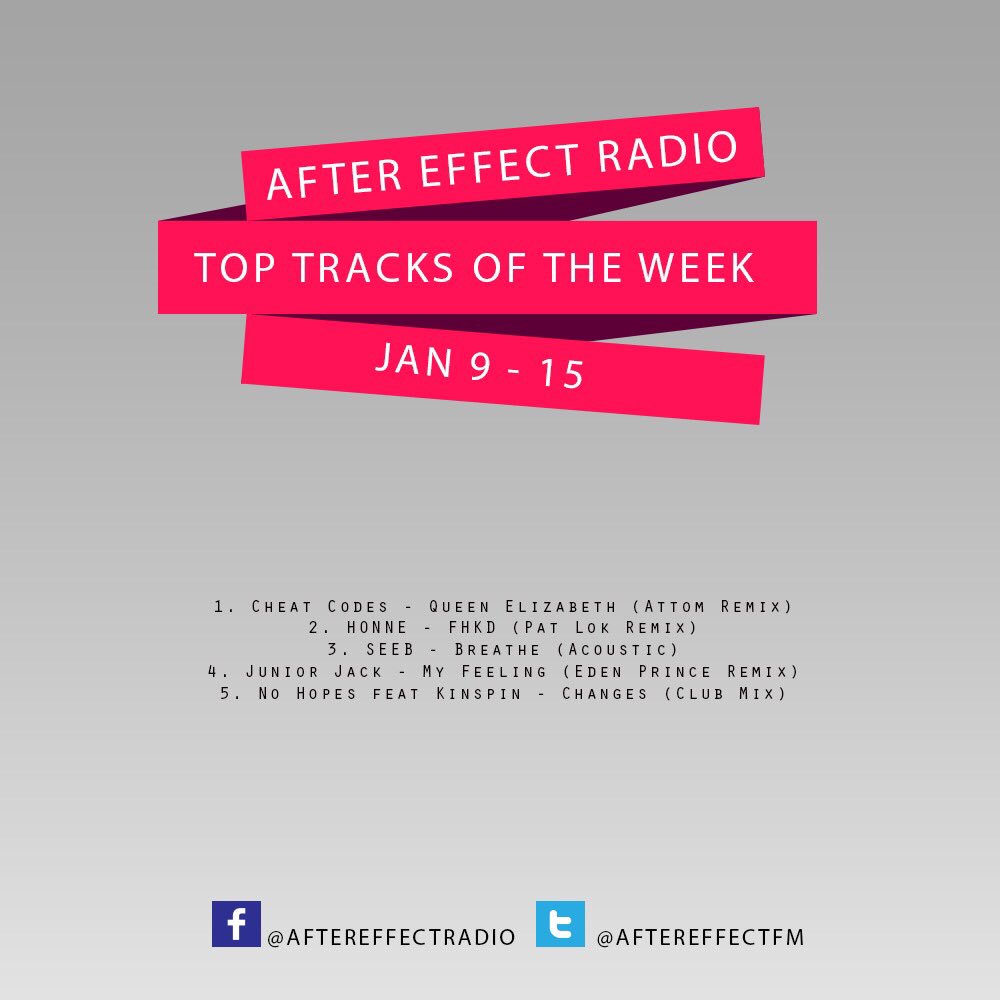 New top 5 <a href="/CheatCodesMusic/">Cheat Codes</a> <a href="/AttomMusic/">Attom</a> <a href="/hellohonne/">HONNE</a> <a href="/PatLokMusic/">ⓅⓁ</a> <a href="/Seeb_official/">Sara Taylor</a> <a href="/JUNIORJACKlive/">JUNIOR JACK</a> @EdenPrinceMusic #NoHopes #aftereffect