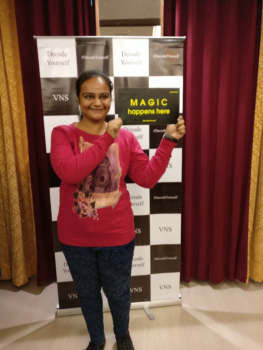 ReshmaAshar's tweet photo. #DecodeYourself its indeed time to take action ๐ looking forward to learn from you more and more.
#DecodeYourself https://t.co/kXxzHBezJA