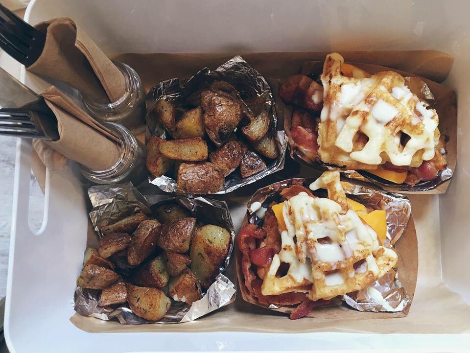 You don't wanna miss this! #WilmingtonNC #brooklynartsdistrict #eatlocal #sundaymorningspecial #waffles