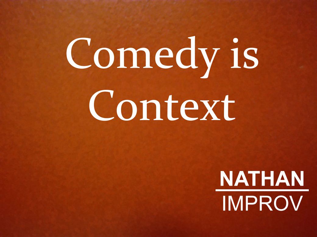 What precedes any moment is what offers the true understanding. #improv #comedy #theatre #improvadvice #findthefunnytogether