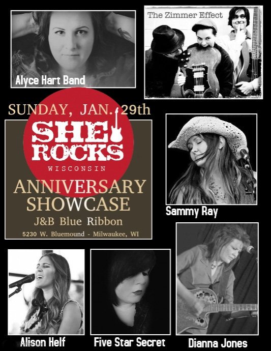 SheRockswi's tweet image. Here is the lineup for our 2nd Anniversary Showcase! #livemusic #MKEmusic #WisconsinMusic  more info at facebook.com/sherockswi