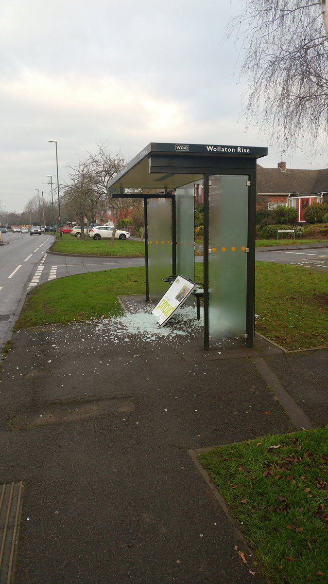AndyProcto's tweet image. Hey @NCT_Buses just seen this which must have happened last night. Wasn&apos;t sure who to report to?