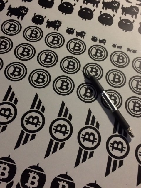 StickyPattern's tweet image. Sunday morning - design, cut, separate, stick &amp;amp; shoot