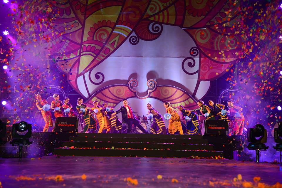 vrindapisharody's tweet photo. Amazing grace! @tech_mahindra AnnualDay #TechMEkatvam Salute your infectious energy @JoshPune U gave 20k emps &amp; families an evening to rber https://t.co/0NfHGcqvRX