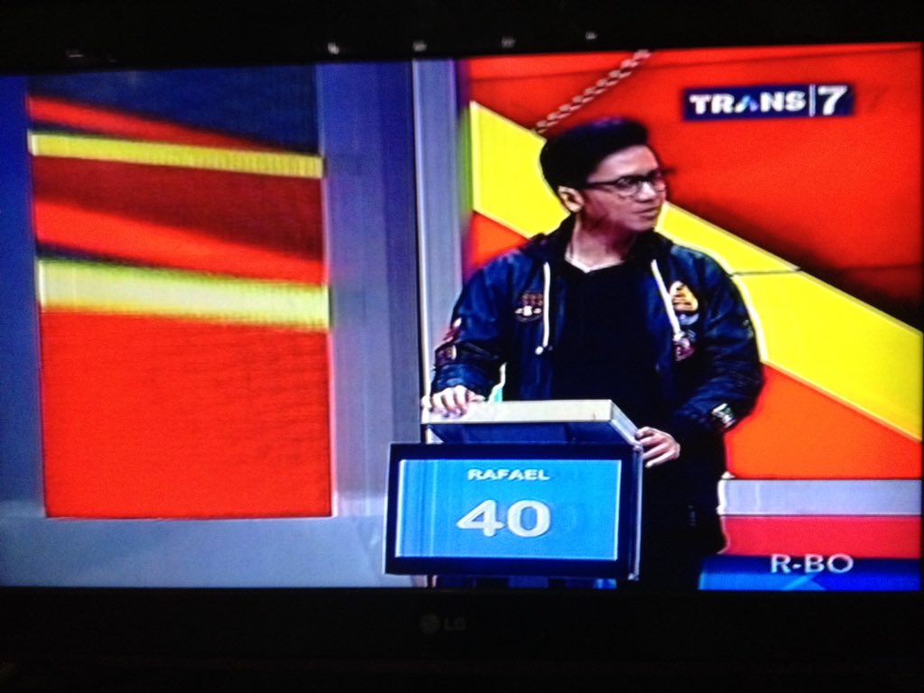 Menang nih💘 Now <a href="/mrgameshow_t7/">Mister Game Show</a> <a href="/Trans7/">TRANS7</a> with <a href="/rafaell_16/">Raphael</a>  #MrGameShowT7_seru