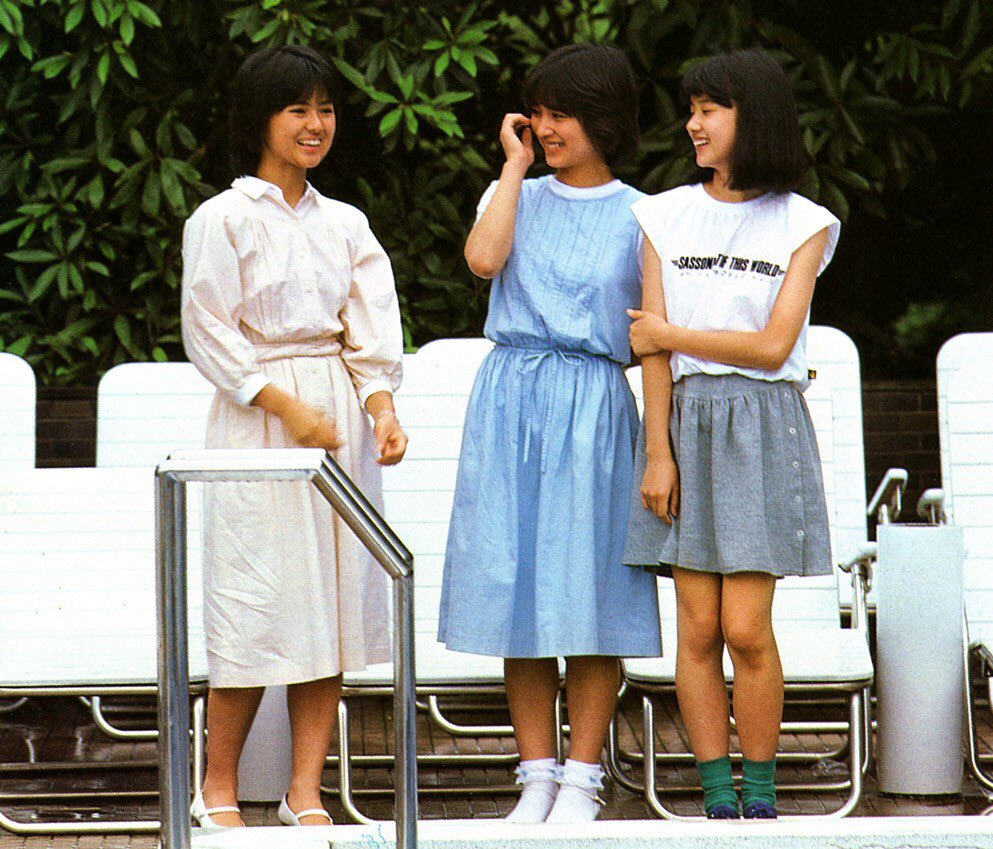 P5-641 □薬師丸ひろ子・原田知世・渡辺典子・ピンク 角川映画