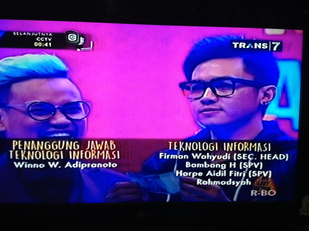 Kalah kalah.. Gpp co km tetap menang dihati RTH😘
<a href="/mrgameshow_t7/">Mister Game Show</a> <a href="/Trans7/">TRANS7</a> with <a href="/rafaell_16/">Raphael</a>  #MrGameShowT7_seru
