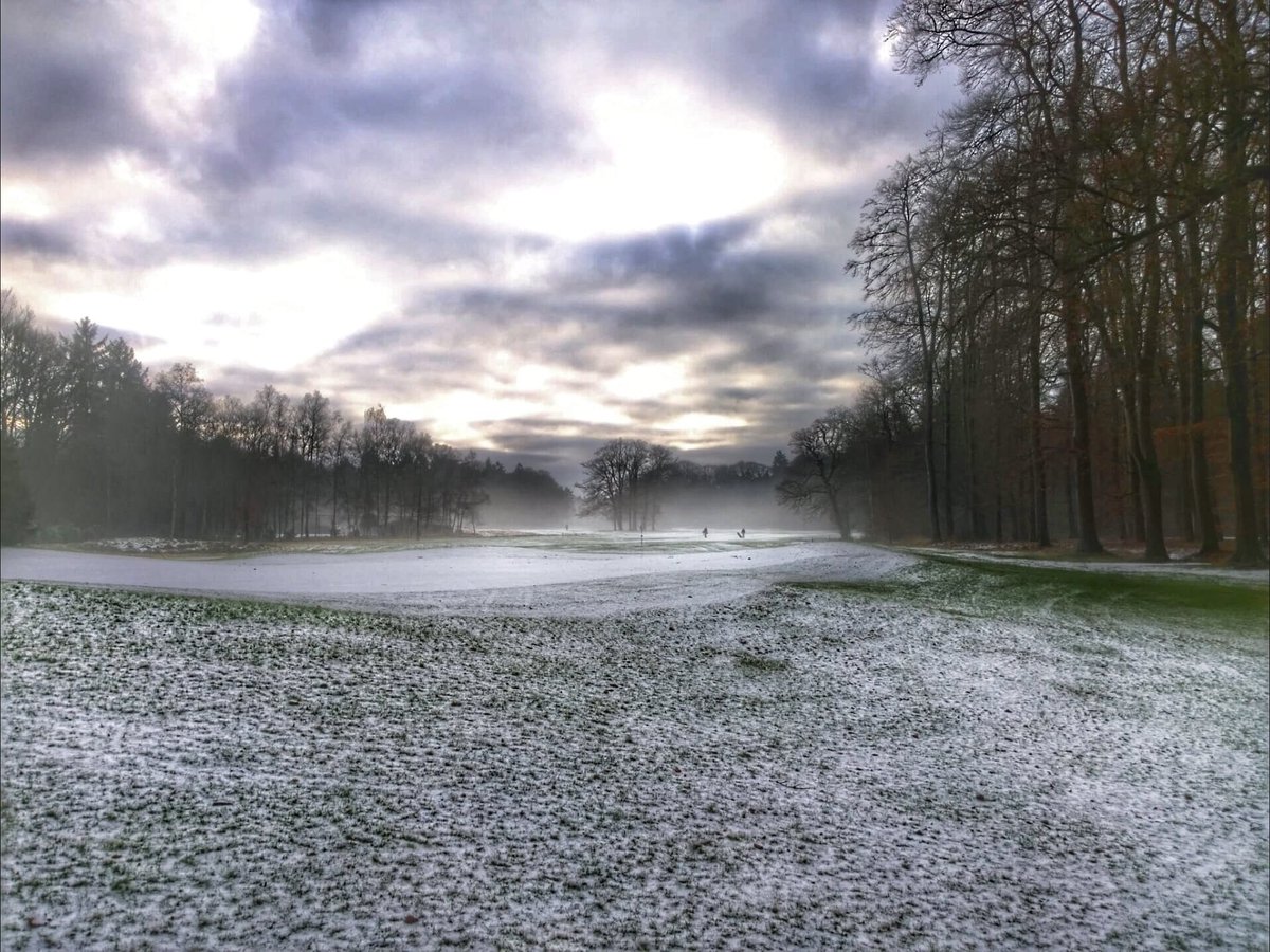 Golfbaan <a href="/Lauswolt/">Lauswolt</a> bij invallende dooi is ook mooi ...